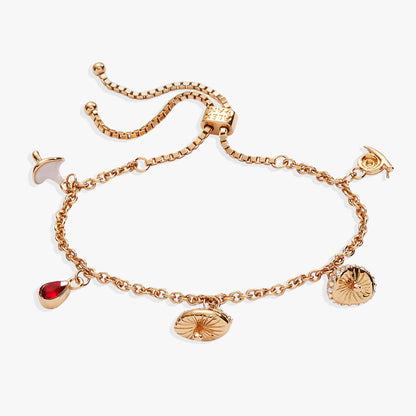 Alex and Ani Mushroom Bolo Charm Bracelet