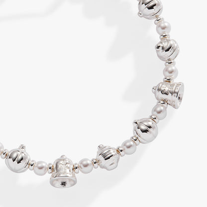 Alex and Ani Bells Beaded Bangle