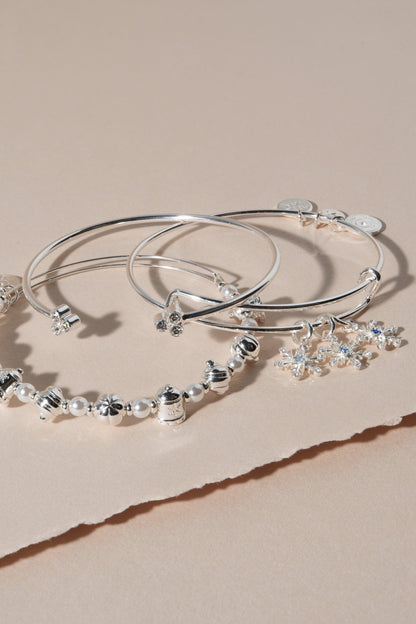 Alex and Ani Bells Beaded Bangle