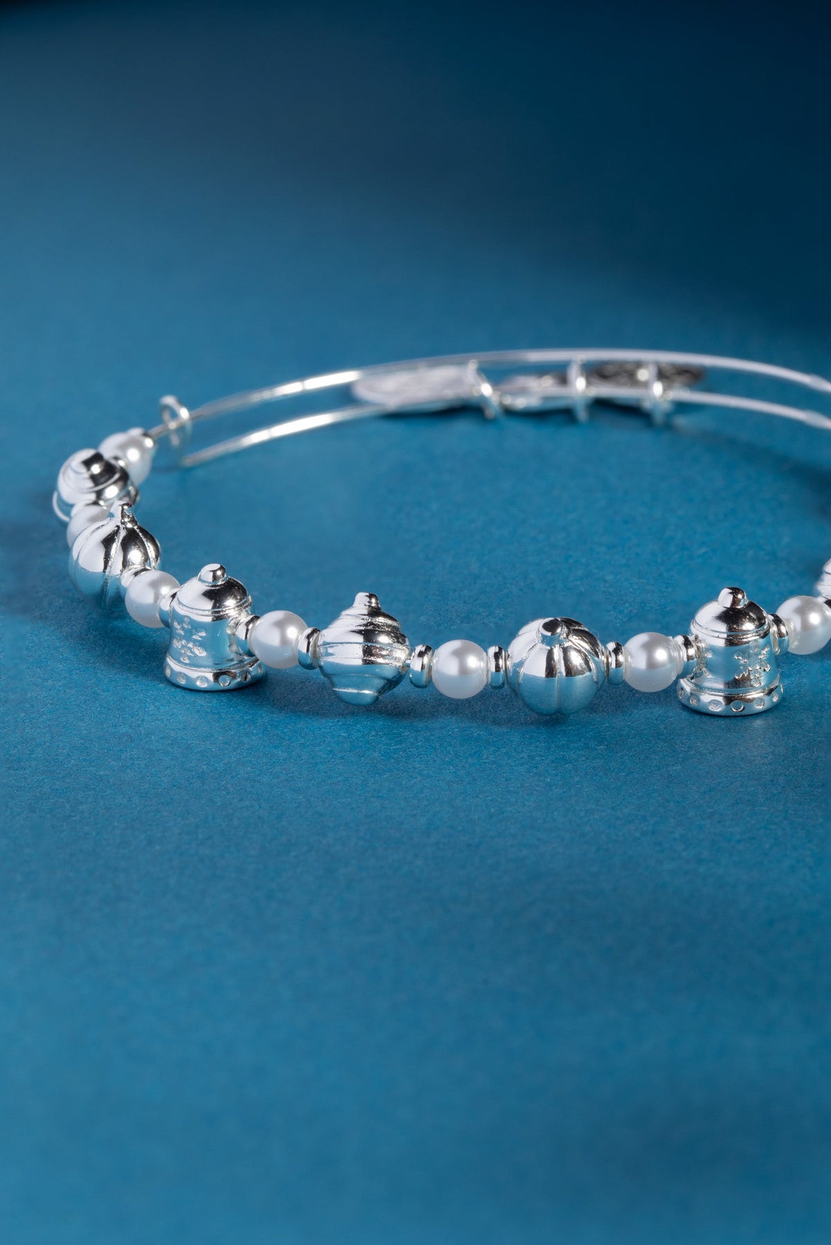 Alex and Ani Bells Beaded Bangle
